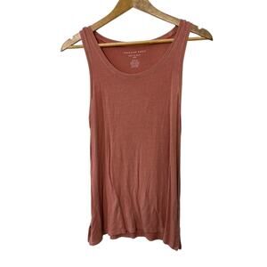 American Eagle Soft & Sexy Ribbed Mauve Tank Top Size Medium